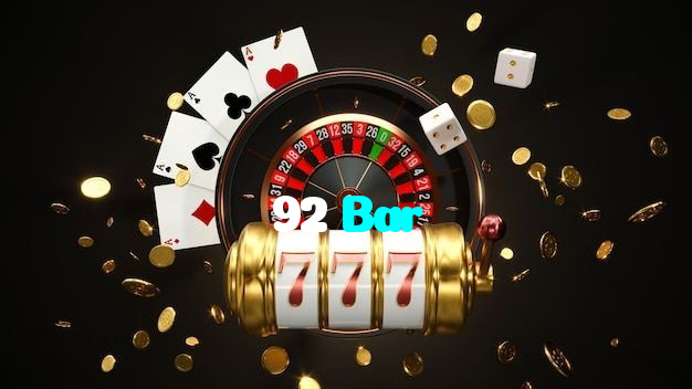 92 Bar casino presented on mobile device in Pakistan with slots and live games